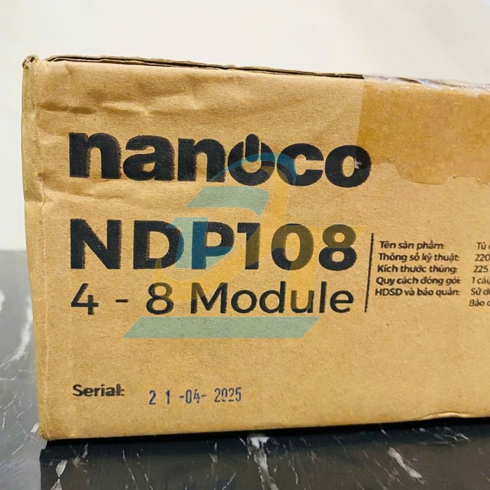 Tủ điện &acirc;m tường 4-8 modules Nanoco NDP108P  Panasonic | Gi&aacute; rẻ nhất - C&ocirc;ng Ty TNHH Thương Mại Dịch Vụ Đạt T&acirc;m