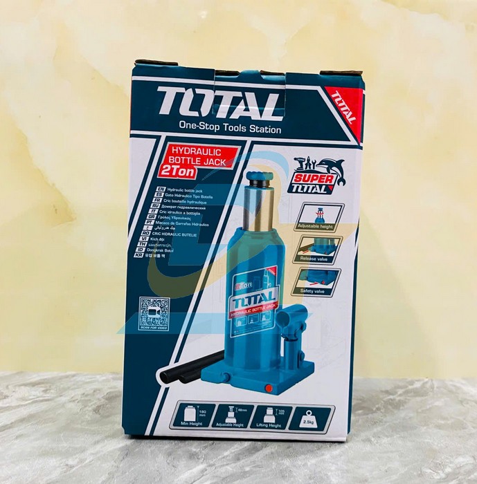 Con đội thủy lực 2 tấn Total THT109022 THT109022 Total | Gi&aacute; rẻ nhất - C&ocirc;ng Ty TNHH Thương Mại Dịch Vụ Đạt T&acirc;m