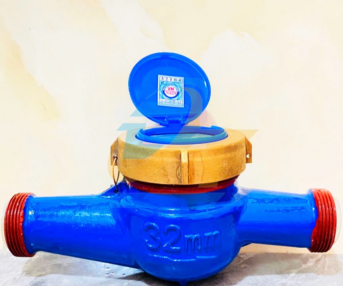 Đồng hồ nước sạch th&acirc;n gang nối ren Sanpo DN32 DN32 Sanpo | Gi&aacute; rẻ nhất - C&ocirc;ng Ty TNHH Thương Mại Dịch Vụ Đạt T&acirc;m